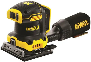 DeWALT DCW200NT-XJ - Levigatrice orbitale 1/4 di foglio 18V XR Brushless - solo corpo macchina DeWALT