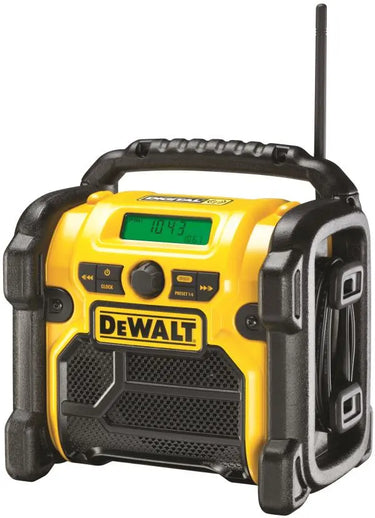 DeWALT DCR019-QW - Radio AM/FM porta audio 3,5mm DeWALT