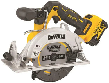 DeWALT DCS512P2-QW - Sega Circolare 140mm 12V XR BRUSHLESS - 2 x 5Ah DeWALT