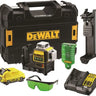 DeWALT DCE089D1G-QW - Tracciatore laser con raggio verde XR 12V - 3 linee a 360° DeWALT