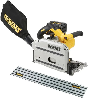 DeWALT DCS520T2R-QW - Sega ad affondamento BRUSHLESS 54V XR FLEXVOLT - 2 x 6Ah + guida rettilinea 1.5Mt DeWALT