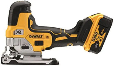 DeWALT DCS335P2-QW - Seghetto alternativo impugnatura sul corpo XR 18V BRUSHLESS - 2 x 5Ah DeWALT