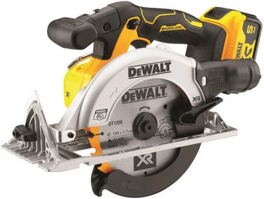 DeWALT DCS565P2-QW - Sega Circolare 165mm Brushless 18V XR - 2 x 5Ah DeWALT