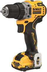 DeWALT DCD701D2-QW - Trapano avvitatore Compatto 2 Velocità XR 12V BRUSHLESS - 2 x 2Ah DeWALT