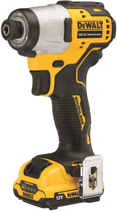 DeWALT DCF801D2-QW - Avvitatore ad impulsi Compatto Attacco esagonale 1/4" XR 12V BRUSHLESS - 2 x 2Ah DeWALT