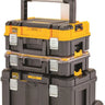 DeWALT DWST83411-1 - TSTAK TOWER I - Kit TSTAK Vasca con ruote e Impugnatura telescopica + TSTAK V + TSTAK I DeWALT