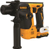 DeWALT DCH072L2-QW - Tassellatore SDS-Plus 14mm, 1.1J XR 12V BRUSHLESS - 2 x 3Ah DeWALT
