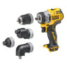 DeWALT DCD703NT-XJ - Trapano avvitatore multitesta 2 Velocità XR 12V BRUSHLESS - Solo corpo macchina DeWALT