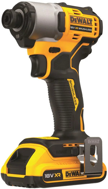 DeWALT DCF840D2T-QW - Avvitatore ad impulsi attacco 1/4” 18V XR BRUSHLESS - 2 x 2Ah DeWALT