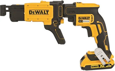 DeWALT DCF620D2K-QW - Avvitatore per cartongesso XR 18V BRUSHLESS con Meccanismo caricamento viti - 2 x 2Ah DeWALT