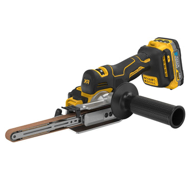 DeWALT DCM200E2T-QW - Levigatrice a nastro 457x13mm XR 18V BRUSHLESS - 2 x Powerstaock compatta DeWALT