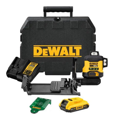 DeWALT DCLE34031D1-QW - Tracciatore laser con raggio verde XR 18V - 3 raggi a 360° DeWALT