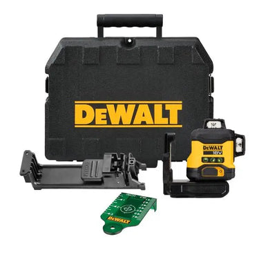 DeWALT DCLE34031N-XJ - Tracciatore laser con raggio verde XR 18V - 3 raggi a 360° DeWALT
