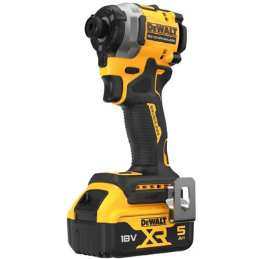 DeWALT DCF850P2T-QW - Avvitatore ad impulsi compatto 3 velocità 18V XR BRUSHLESS attacco 1/4” - 2 x 5Ah DeWALT
