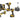 DeWALT DCK5007P4T-IT - Kit 5 Utensili XR 18V: DCD805 + DCF850 + DCG405 + DCH172 + Laser + 4 Batt. 18V 5Ah DeWALT