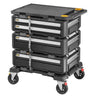 DeWALT DWST60510-1 - KIT 5 moduli TOUGHSYSTEM DXL PIANO DI LAVORO DWST08550 + DOPPIO CASSETTO DWST08520 + 2 x CASSETTO PROFONDO DWST08510 + BASE CON RUOTE DWST08530 DeWALT