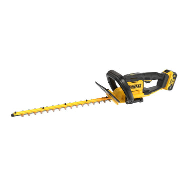 DeWALT DCMHT564P1-QW - Tagliasiepi 18V XR, motore a spazzole, Lunghezza lama 55cm, Passo lama 25mm - 1 x 18V XR 5Ah DeWALT