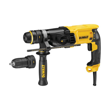DeWALT D25134K-QS - Tassellatore SDS-Plus 3 modalità 26mm 2.8J 800W con doppio mandrino DeWALT