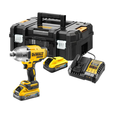 DeWALT DCF900H2T-QW - Avvitatore ad impulsi alta potenza 4 modalità attacco 1/2" HOG RING 18V XR BRUSHLESS - 2 x Powerstack 5Ah DeWALT