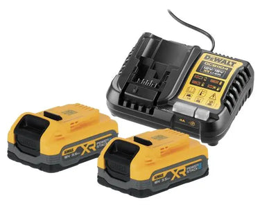 DeWALT DCKB1104S2-IT - Starterkit 2 x XR 18V Powerstack 3,5Ah e caricabatteria 4A DeWALT