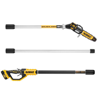 DeWALT DCMPS567P1-QW - Potatore su asta di prolunga barra 20 cm XR 18V BRUSHLESS - 1 x 18V XR 5Ah DeWALT