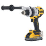 DeWALT DCD1007H2T-QW - Trapano Avvitatore 3 Velocità con percussione XR 18V BRUSHLESS - 2 x XR 18V Powerstack 5Ah DeWALT