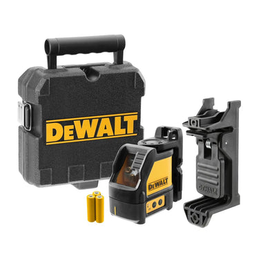 DeWALT DW0822-XJ - Tracciatore laser con raggio rosso - Batterie alcaline - 2 linee a croce
+ piombo DeWALT