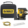 DeWALT DCLE14251GB-XJ - Tracciatore laser con raggio verde ricarica USB - 2 linee a croce 90° + 5 punti DeWALT