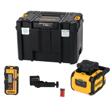 DeWALT DCLE05211R-XJ - Laser rotante con raggio rosso - batterie alcaline 2 x D DeWALT