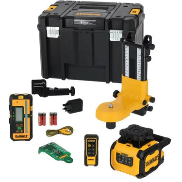 DeWALT DCLE15221G-QW - Laser rotante con raggio verde rosso - ricarica USB-C DeWALT