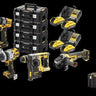 DeWALT DCK5017H4T-IT - KIT 5 XR 18V Trapano con percussione 3 vel DCD1007 + Tassellatore SDS-Plus 24 mm DCH273 + Smerigliatrice angolare 125mm DCG405 + Avvitatore ad impulsi 4 modalità DCF922 + 4 x 18V POWERSTACK 5Ah DeWALT