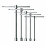 USAG U02750180 - 275 SE5 Serie di 5 chiavi a T semplici con bocca esagonale - Jet Service