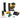 DeWALT DCLE34035D1-QW - Tracciatore Laser multilinea 3 x 360° con telecomando con raggio verde DeWALT