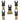 DeWALT DT20777-QZ - SET 5 PEZZI MULTIFUNZIONE: 2 lame Bi Metal da affondamento,
1 lama Bi-Metal tagliente sui tre lati, 2 lame HCS da taglio DeWALT