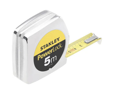 STANLEY 1-33-238 - FLESSOMETRO POWERLOCK 3M. PLAST.C.I. STANLEY