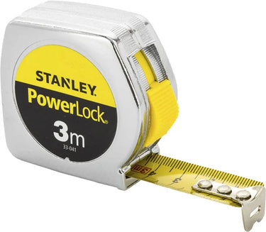 STANLEY 0-33-218 - FLESSOMETRO POWERLOCK 3M. MET. STANLEY
