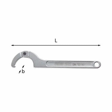 USAG U02820302 - 282 SN_35-50 CHIAVE A SETTORE USAG