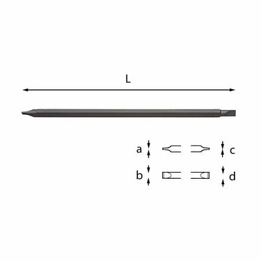 USAG U03330104 - 333 I 1X5.5 - 1.2X6.5 LAMA REVERSIBILE USAG