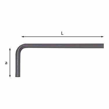 USAG U02800707 - 280 N_4.5 CHIAVE MASCHIO (Q) USAG