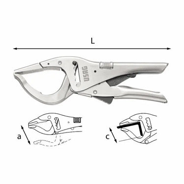 USAG U01350530 - 135 C_250 PINZA AUTOBLOCCANTE USAG