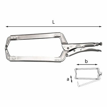 USAG U01390003 - 139 LN_450 PINZA AUTOBLOCCANTE USAG