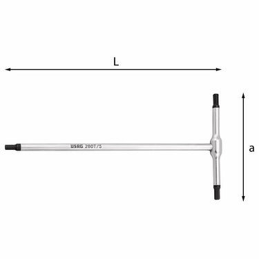USAG U02800138 - 280 T_7 CHIAVE MASCHIO USAG
