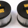 DeWALT DWV9340-XJ - Doppio filtro di ricambio (2 filtri) per DWV900L - DWV901LT - DWV902L/M (Type 2) + DWV905M DeWALT