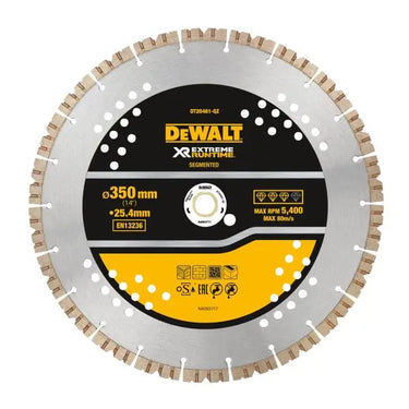 DeWALT DT20461-QZ - Disco Diamantato EXTREME 355mm - Utilizzo generico DeWALT