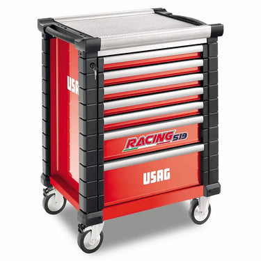 USAG U05190507 - 519 RS7/3V CARRELLO RACING ROSSO VUOT USAG