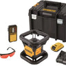 DeWALT DCE074D1R-QW - Laser rotante con raggio rosso. Autolivellante con raggio orizzontale. DeWALT