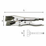 USAG U01380001 - 138_200 PINZA AUTOBLOCCANTE USAG