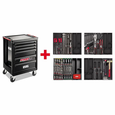 USAG U05161630 - 516 ST6NPM CARRELLO CON ASSORTIMENTO USAG