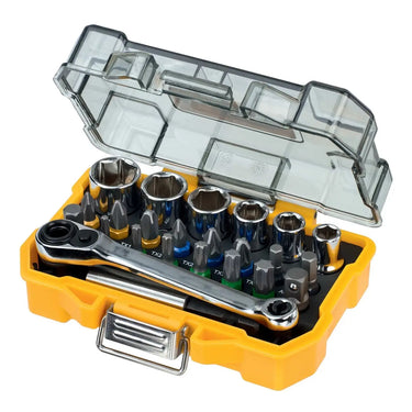 DeWALT DT71516-QZ - SET AVVITATURA CON CRICCHETTO composto da 24 pezzi DeWALT