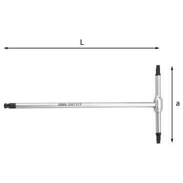 USAG U02800779 - 280 TSTX_T30 CHIAVE A T USAG